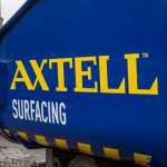 Axtell Surfacing logo on truck